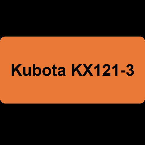 Kubota KX121-3